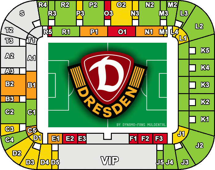 Stadionplan