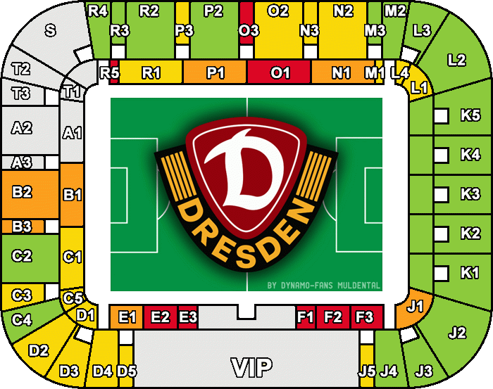 Stadionplan
