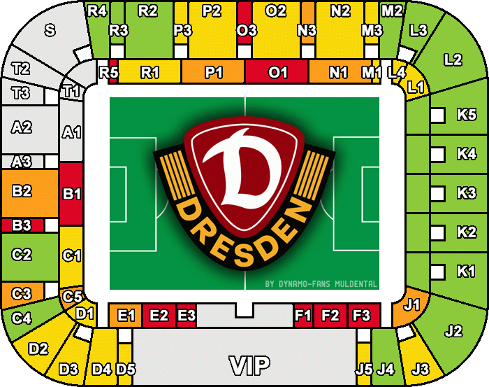Stadionplan