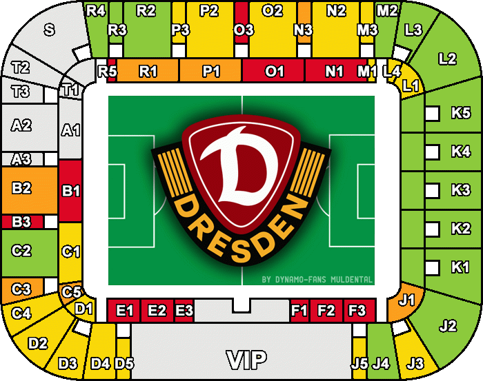 Stadionplan
