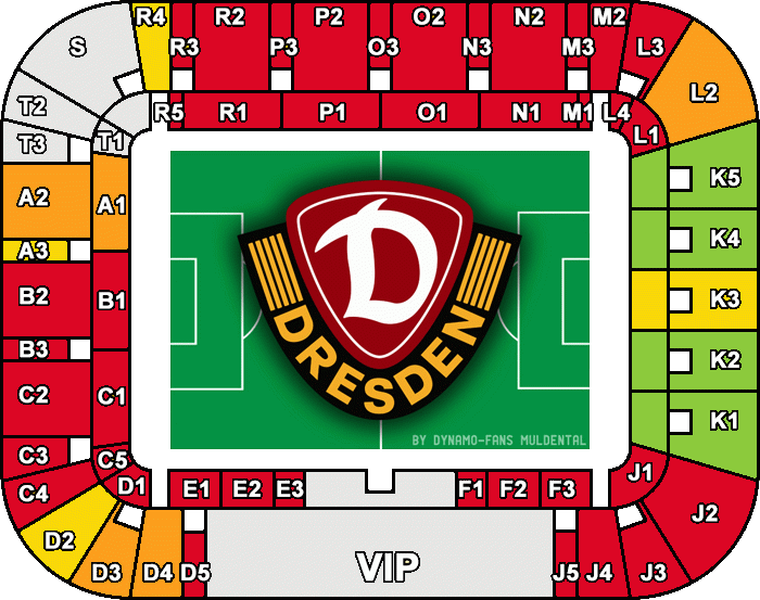 Stadionplan