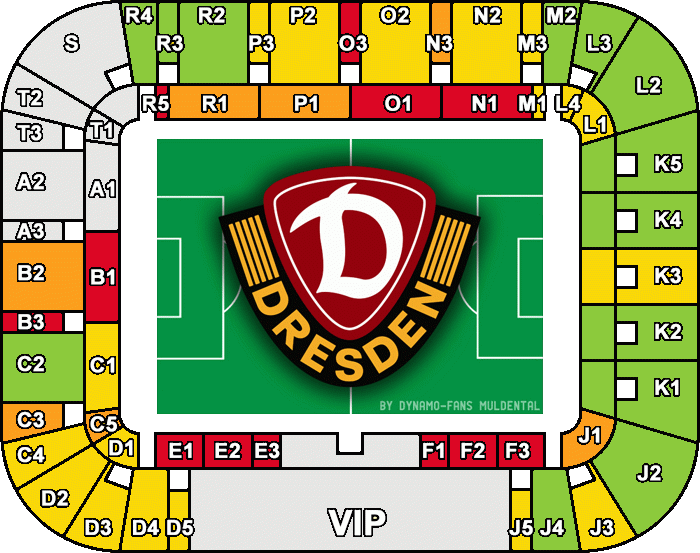 Stadionplan