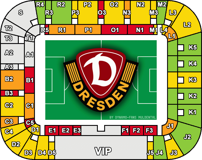 Stadionplan