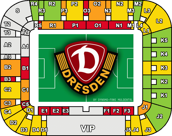 Stadionplan