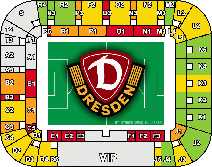 Stadionplan