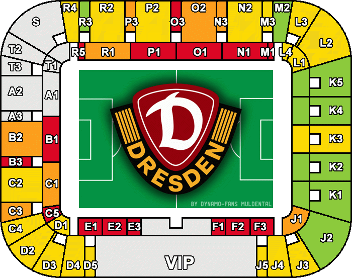 Stadionplan