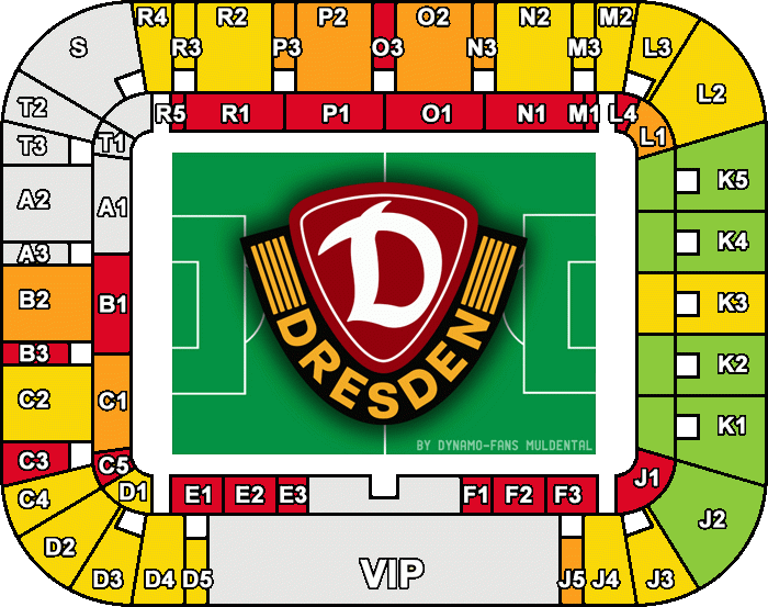 Stadionplan