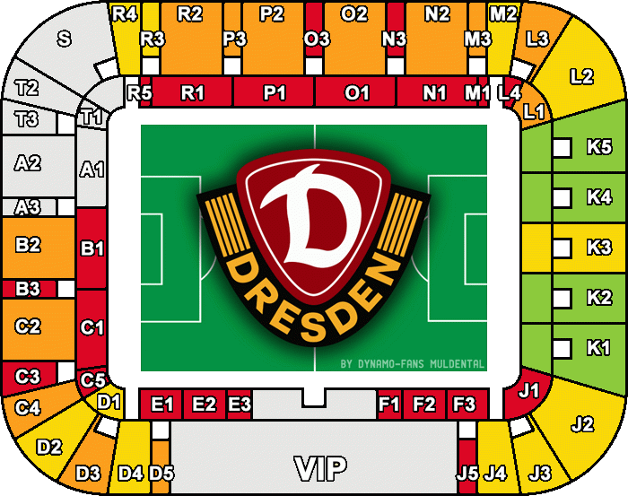 Stadionplan