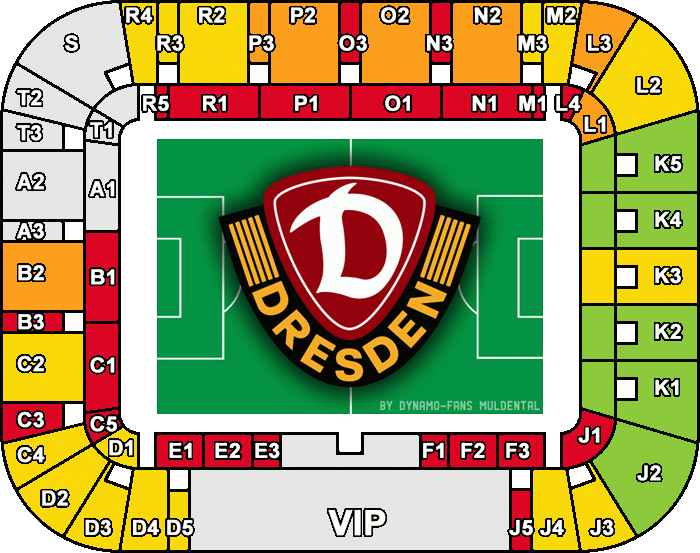 Stadionplan