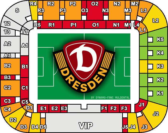 Stadionplan