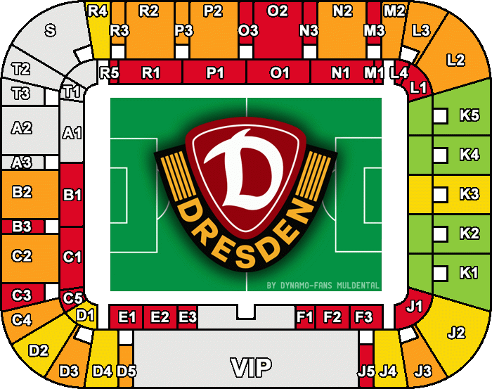 Stadionplan