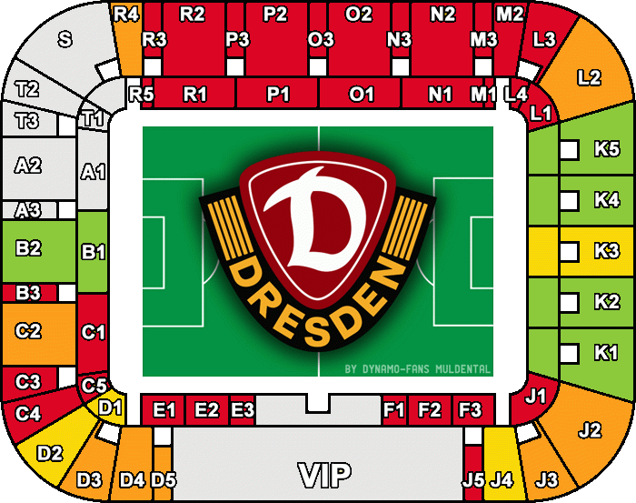 Stadionplan