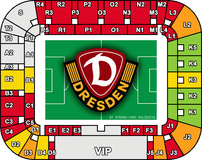 Stadionplan