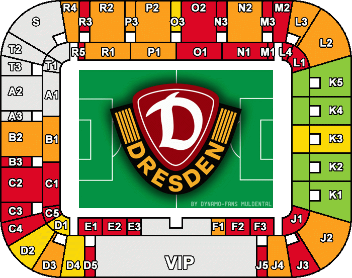 Stadionplan